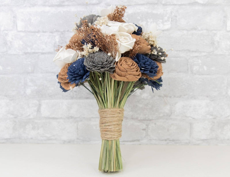 Fall Copper Bouquet Kit - Sola Wood Flowers
