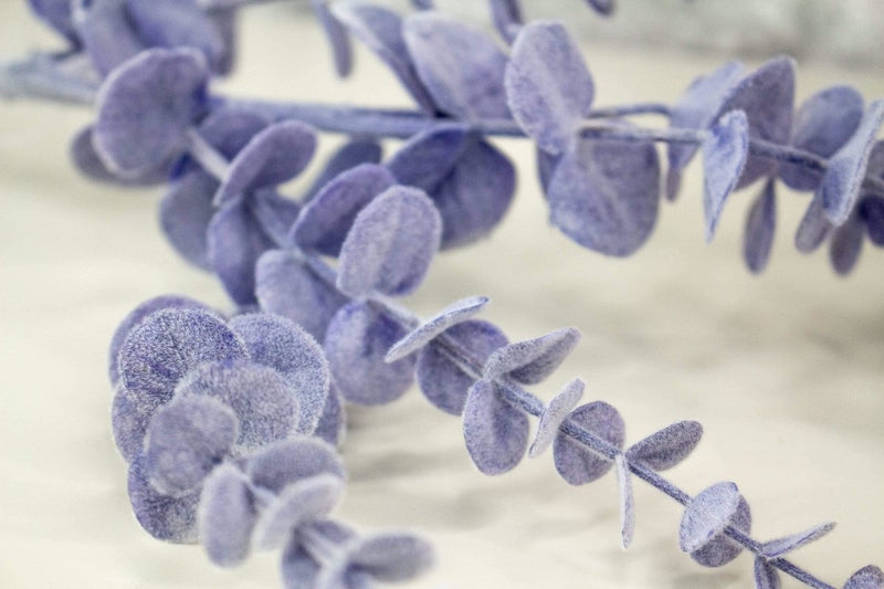 Faux Eucalyptus Spray (Purple) - Sola Wood Flowers
