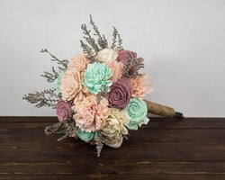 Flower Fairy Finished Bouquet - Large - Sola Wood Flowers