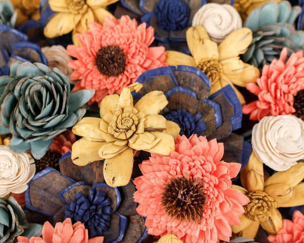 Free Dyed Assortment Pack Gift (25 Pack) - Sola Wood Flowers