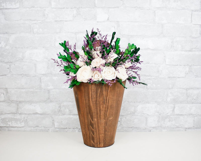 Gemini Wall Vase Craft Kit - Sola Wood Flowers