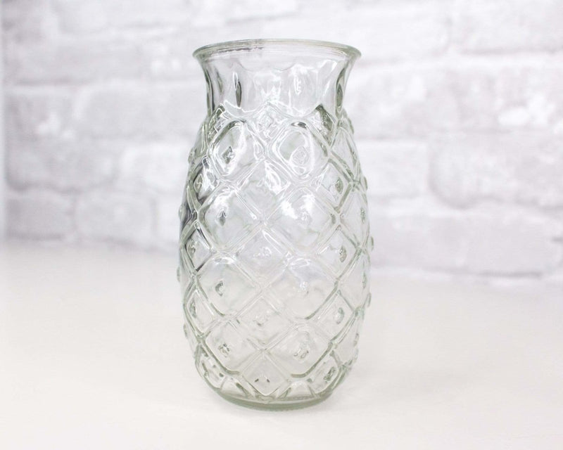 Glass Pineapple Vase - Sola Wood Flowers