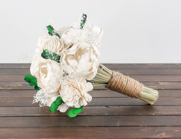 Green Mountain Finished Bouquet - Sola Wood Flowers