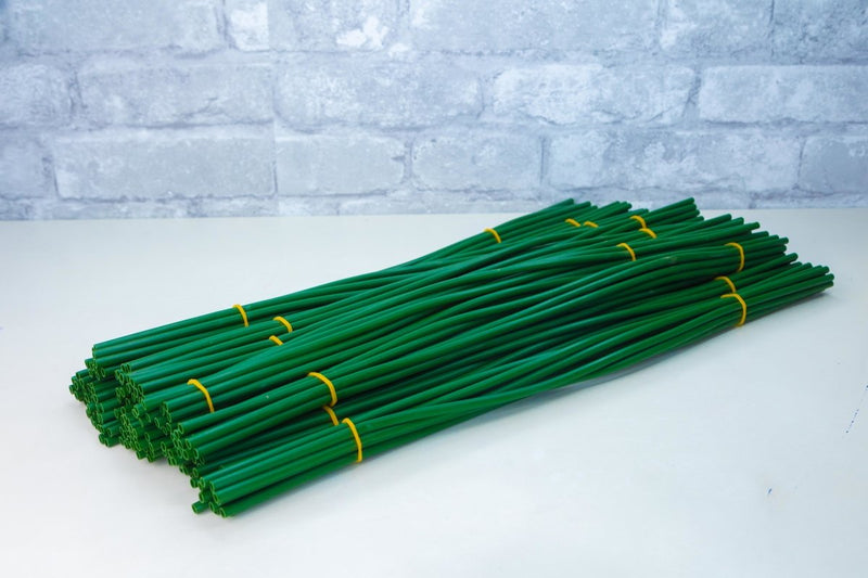 Green Plastic Stem Covers - Sola Wood Flowers