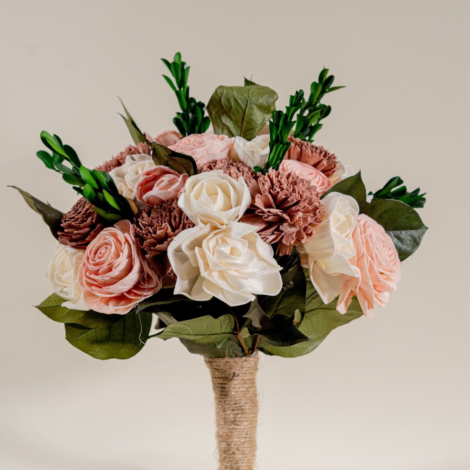 2 Aqua Big Rose Paper Craft Flowers - Pack of 12 - CB Flowers & Crafts