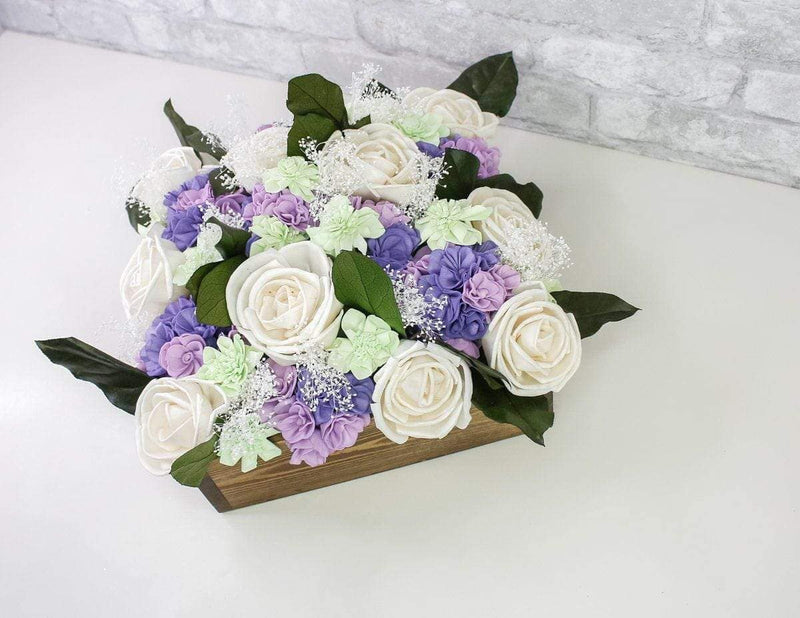Happy Hydrangea Centerpiece Craft Kit - Sola Wood Flowers