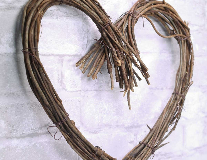 Heart Shaped Grapevine Wreath - Sola Wood Flowers