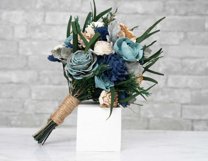 Intuition Bridesmaid Bouquet - Sola Wood Flowers