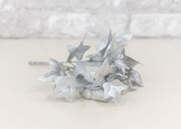 Ivy Leaf Pick - Metallic Silver - Sola Wood Flowers