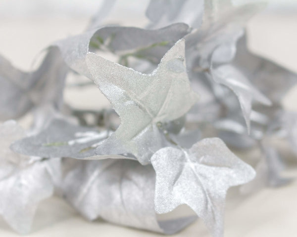 Ivy Leaf Pick - Metallic Silver - Sola Wood Flowers
