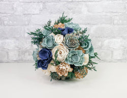 Juniper Bridal Bouquet Kit - Sola Wood Flowers