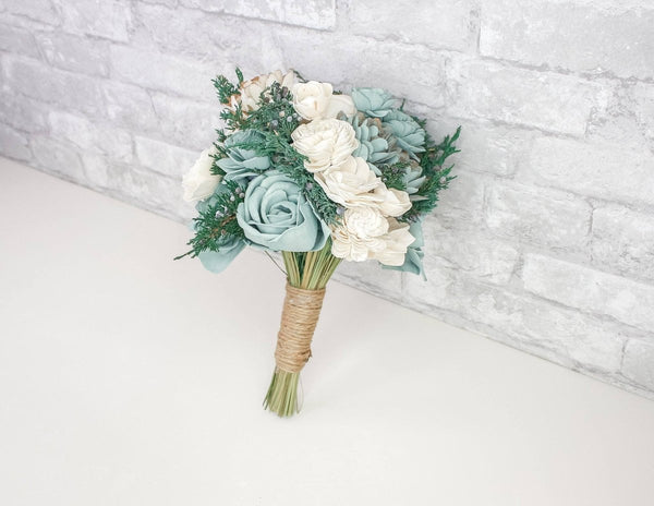Juniper Bridesmaid Bouquet Kit - Sola Wood Flowers