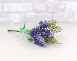 Lavender Fern Pick - Sola Wood Flowers