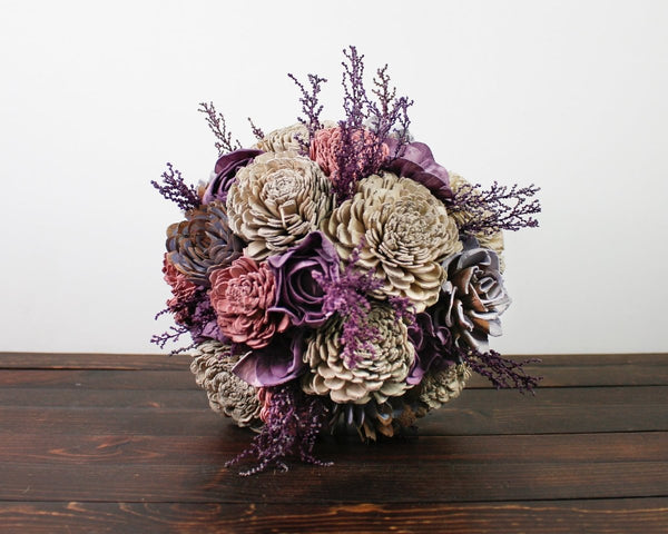 Long Lost Love Finished Bouquet - Sola Wood Flowers