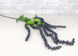 Long Stem Hanging Berry - Blue - Sola Wood Flowers