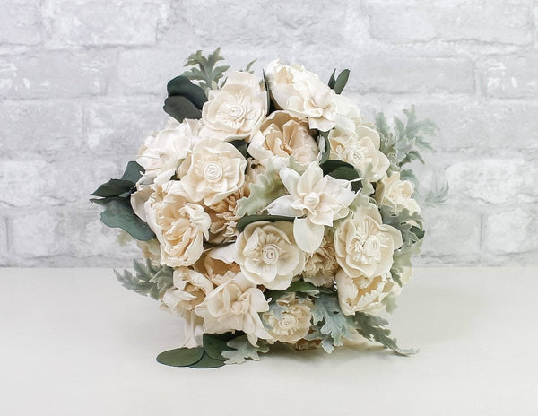 Loretta Bridal Bouquet Kit - Sola Wood Flowers