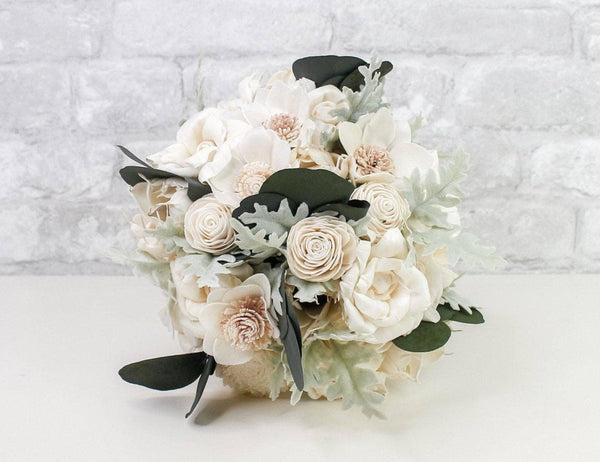 Loretta Bridesmaid Bouquet Kit - Sola Wood Flowers