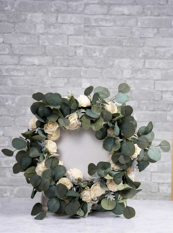 Loretta Wreath (Large) - Sola Wood Flowers