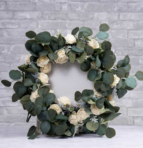 Loretta Wreath (Large) - Sola Wood Flowers
