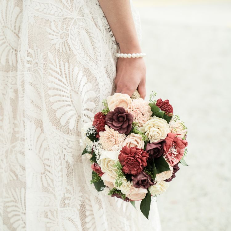 Love Story Bridal Bouquet - Sola Wood Flowers