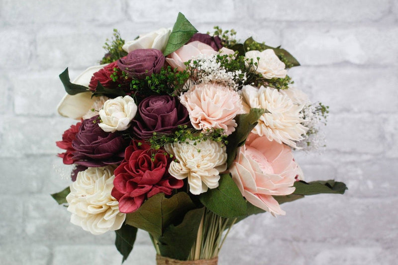 Love Story Bridal Bouquet Kit - Sola Wood Flowers
