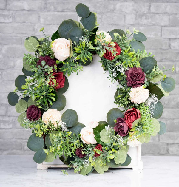 Love Story Wreath (Large) - Sola Wood Flowers