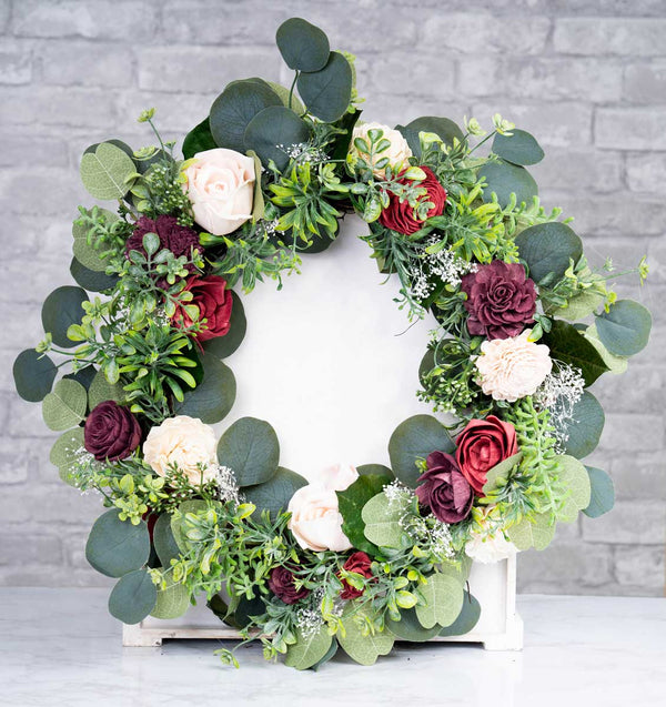 Love Story Wreath (Large) - Sola Wood Flowers
