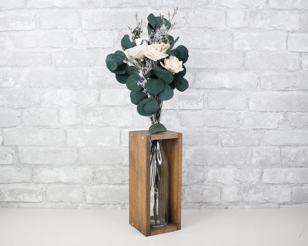 Magnolia Ranch Centerpiece Craft Kit (Single Bottle) - Sola Wood Flowers