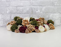 Marsala and Moss - Sola Wood Flowers
