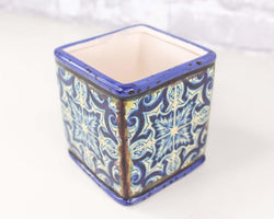 Morocco Pattern Ceramic Cube (Multiple Patterns) - Sola Wood Flowers