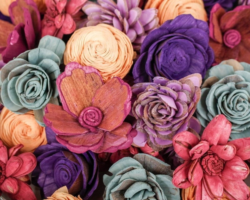 Mystery Dyed Assortment* - Sola Wood Flowers