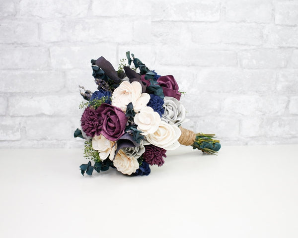 Paris Bridesmaid Bouquet Kit - Sola Wood Flowers
