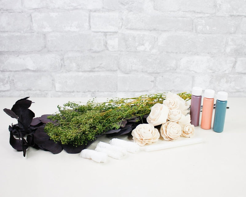 Paris Corsage Craft Kit (Set of 3) - Sola Wood Flowers