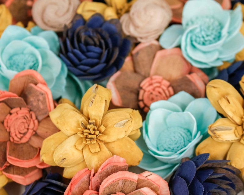 Pebble Beach Mini Assortment - Sola Wood Flowers