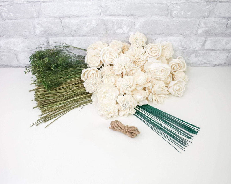 Perfect Simplicity Bouquet - Sola Wood Flowers