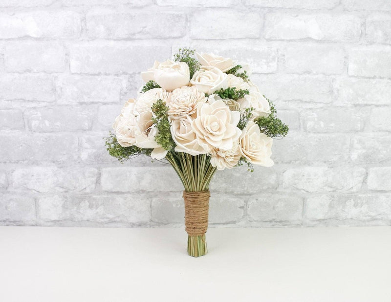 Perfect Simplicity Bridal Bouquet Kit - Sola Wood Flowers