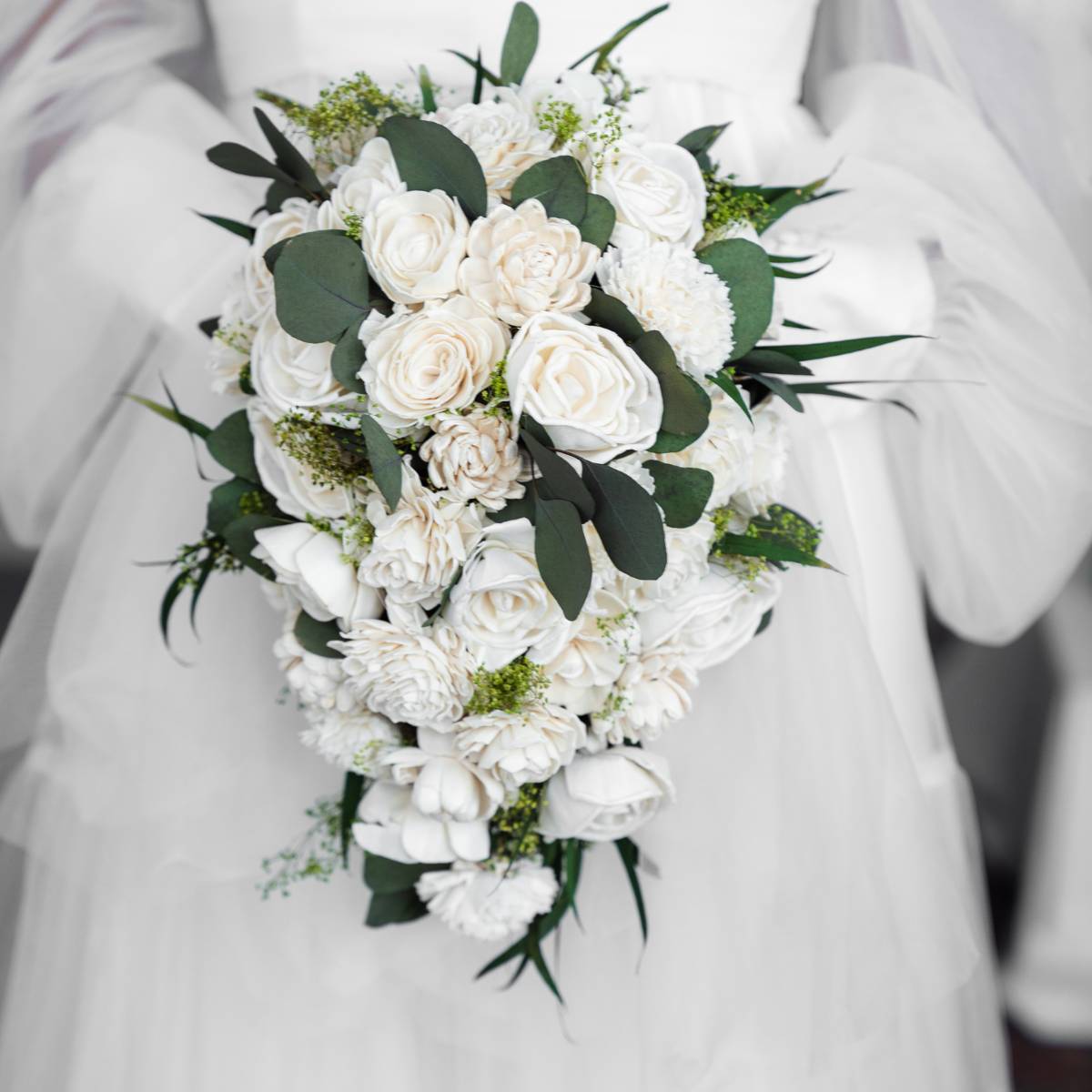 Perfect Simplicity Bridal Bouquet