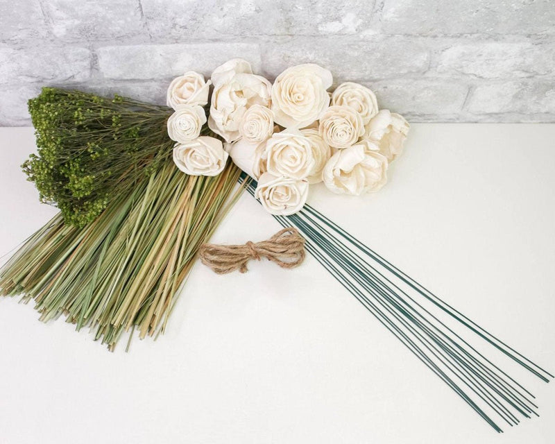 Perfect Simplicity Mini Bouquet - Sola Wood Flowers