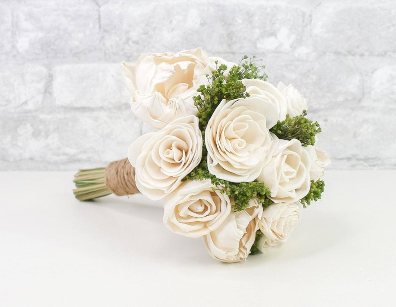 Perfect Simplicity Mini Bouquet - RTS - Sola Wood Flowers