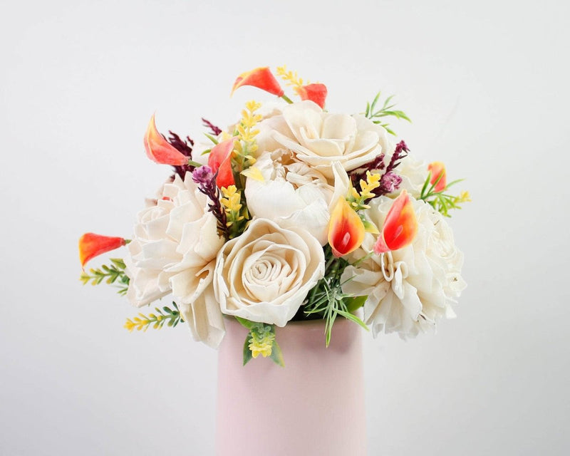 Pixie Cotton - Pink - Sola Wood Flowers