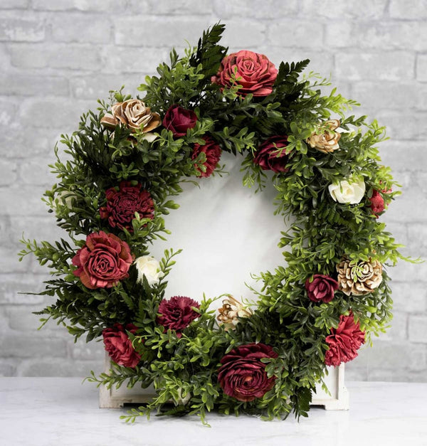 Romance Wreath (Large) - Sola Wood Flowers