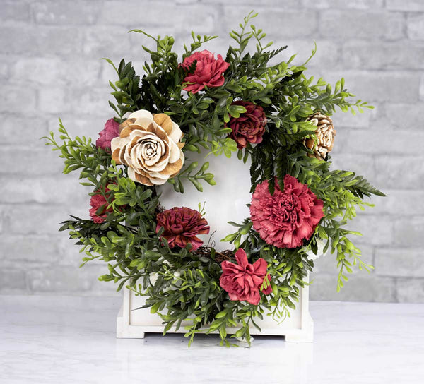 Romance Wreath (Small) - Sola Wood Flowers