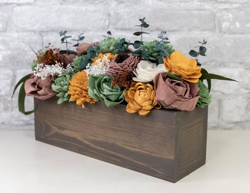 Rustic Chic Centerpiece Craft Kit - Sola Wood Flowers