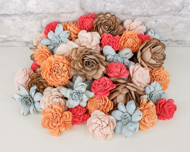 Seashell Mini Assortment - Sola Wood Flowers