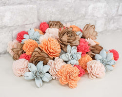 Seashell Mini Assortment - Sola Wood Flowers