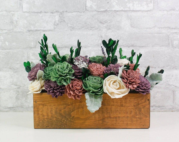 Secret Garden Centerpiece Craft Kit - Sola Wood Flowers