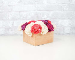 Simple Sola Centerpiece - Berry - Sola Wood Flowers