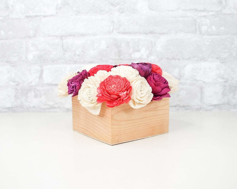 Simple Sola Centerpiece - Berry - Sola Wood Flowers