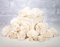 Soft Snow Assortment - Sola Wood Flowers