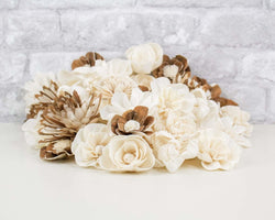 Specialty Raw Assortment (50 Flowers) - Sola Wood Flowers